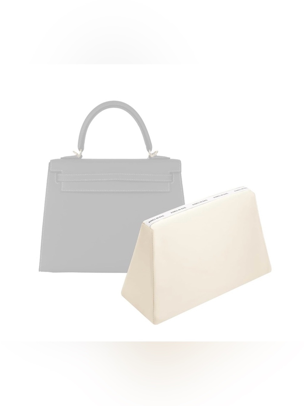 Purse Pillow Insert for Luxury Bags, Satin Fabric & Memory Foam Handbag Filler